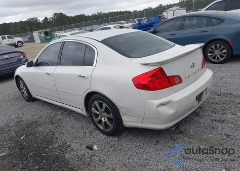 2005 Infiniti G35 z USA, uszkodzony, nr VIN JNKCV51E95M200525